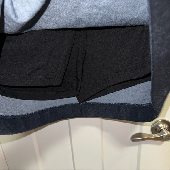 Croft & Barrow - the Effortless Stretch Skort Dark Wash Denim- size 12 - NWT - Picture 7 of 9